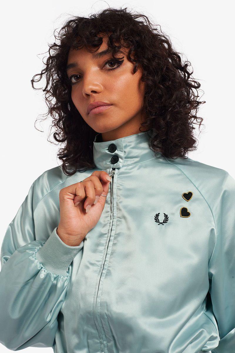 Blue Fred Perry SJ3011 Women's Jackets | PH 1913SGLO